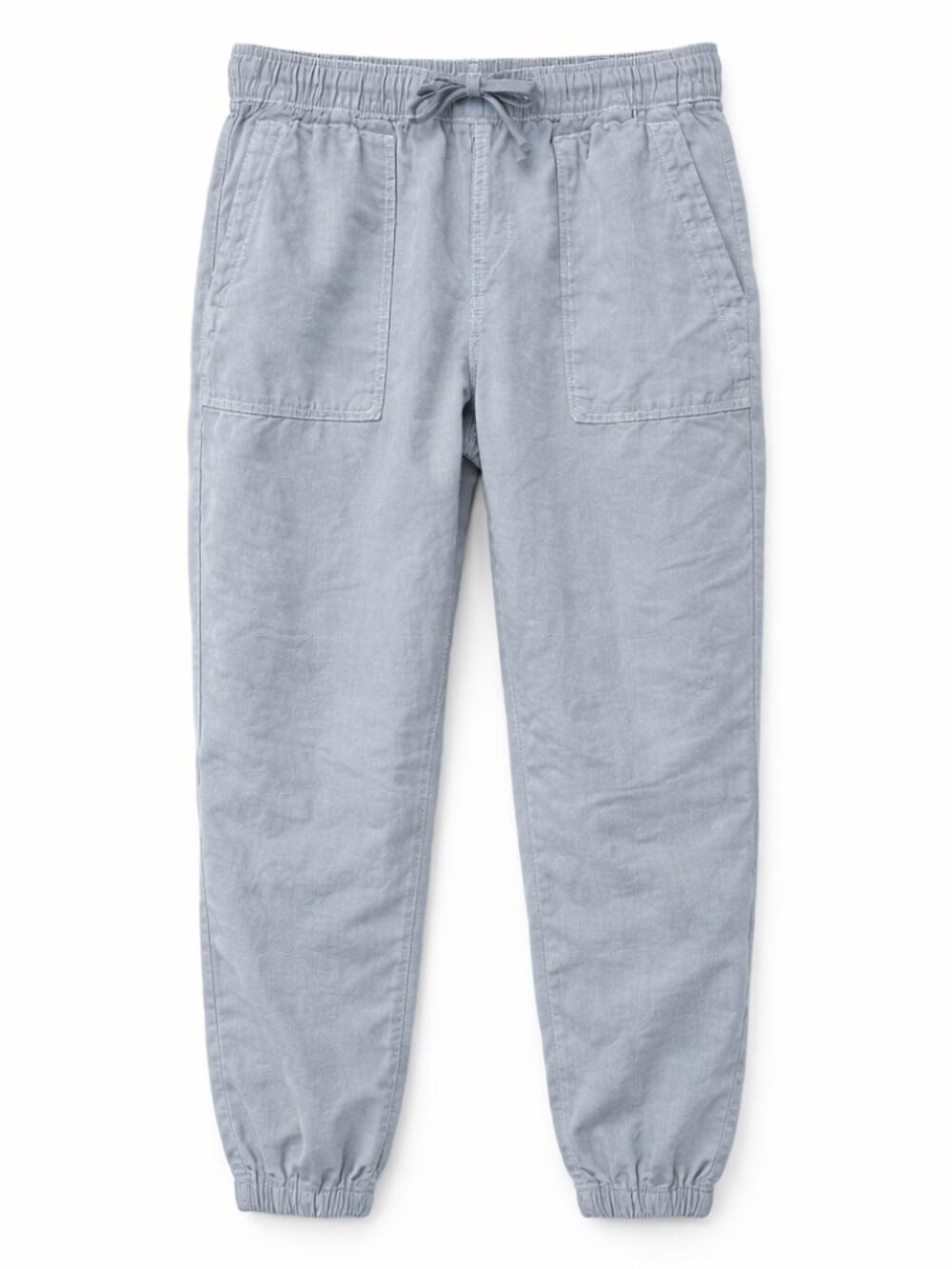 Zara Lightweight Light Blue/Gray Cargo Joggers Pants, Size 2